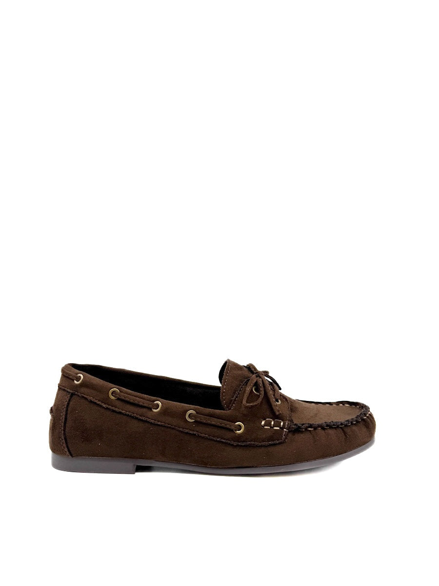 Mocasines Clásicos en Antelina Estilo Elegante Corina M5685