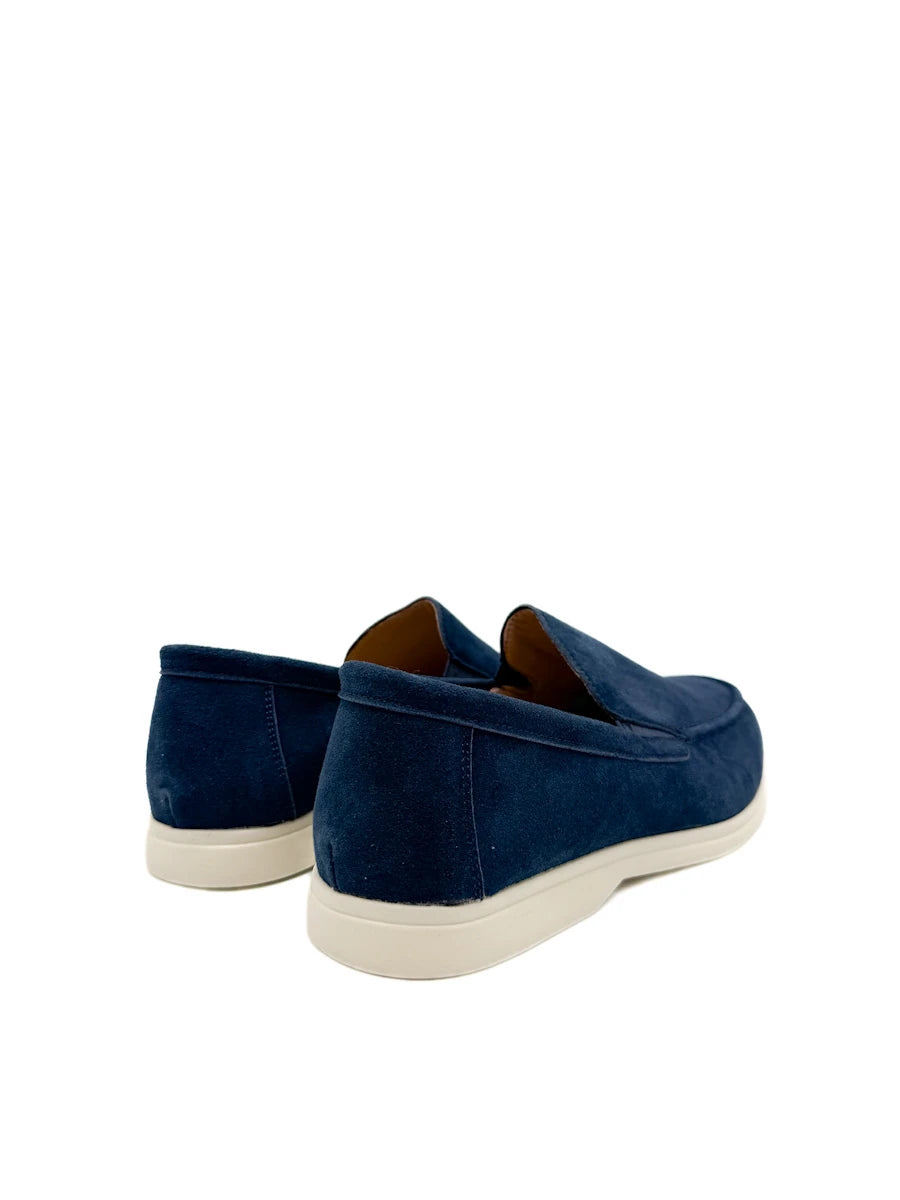 Mocasines de Antelina Casual para Hombre - Zapatos de Estilo Slip-On con Suela Confort - Elegancia Relajada