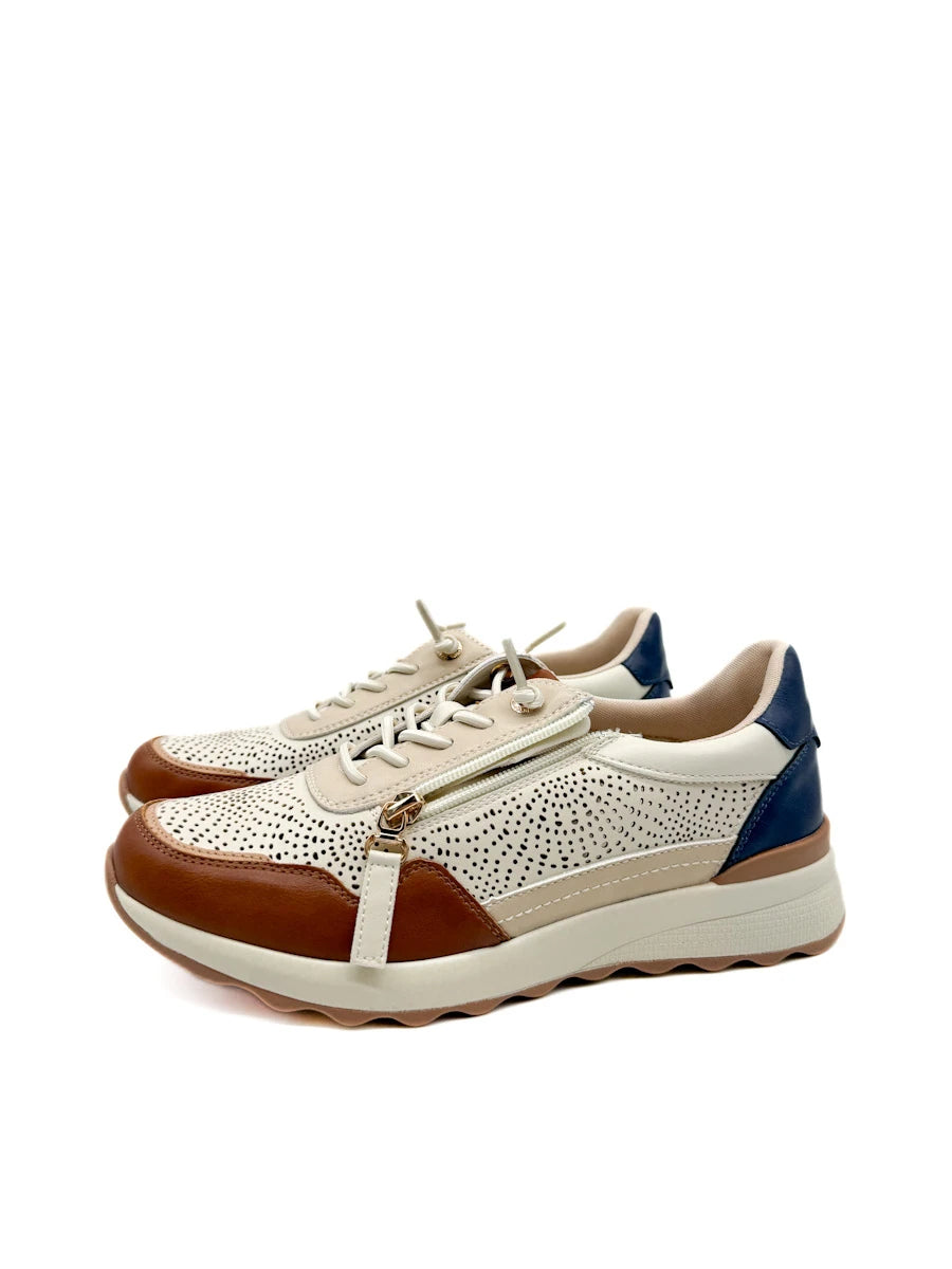 Zapatillas Casual Combinadas con Cremallera - Edición Urbana