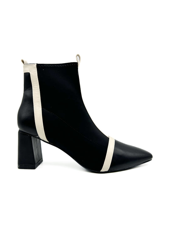 Botines Tacón Mujer Referencia A3347 Negro