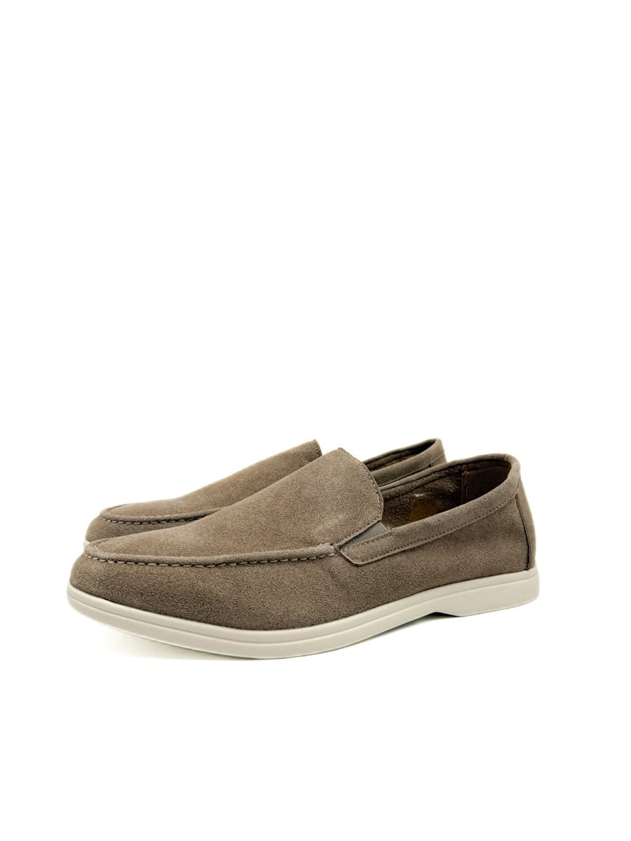 Mocasines de Antelina Casual para Hombre - Zapatos de Estilo Slip-On con Suela Confort - Elegancia Relajada