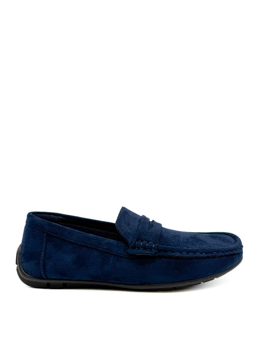 Mocasín casual azul marino elegante