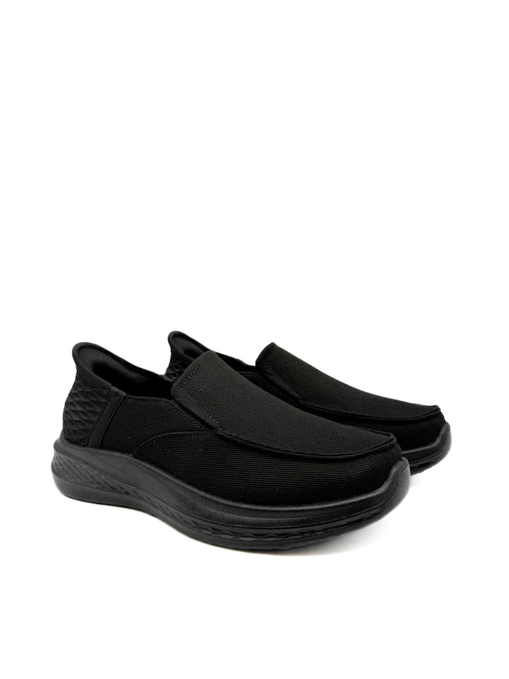 Mocasines Deportivos de Lona para Hombre Calzado Confort Slip-On