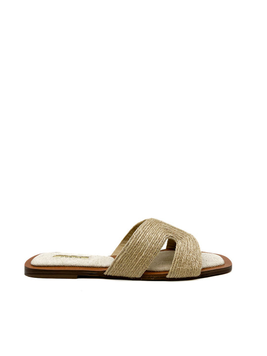 Sandalias Plana Corina M4406 Natural