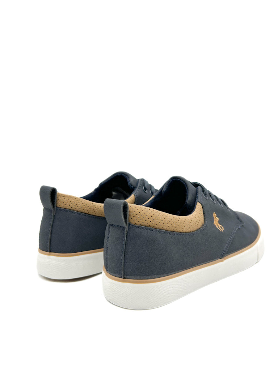 Zapatilla Baja Piel De Sintética Para Hombre