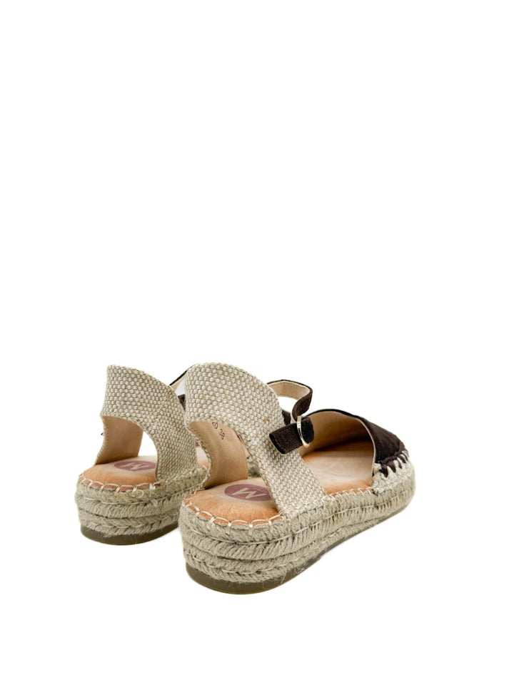 Alpargatas con Plataforma de Yute y Cierre de Hebilla
