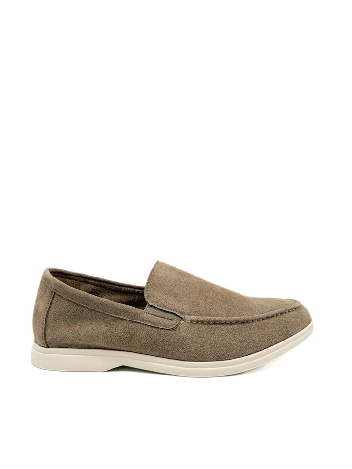 Mocasines casuales marrón taupe