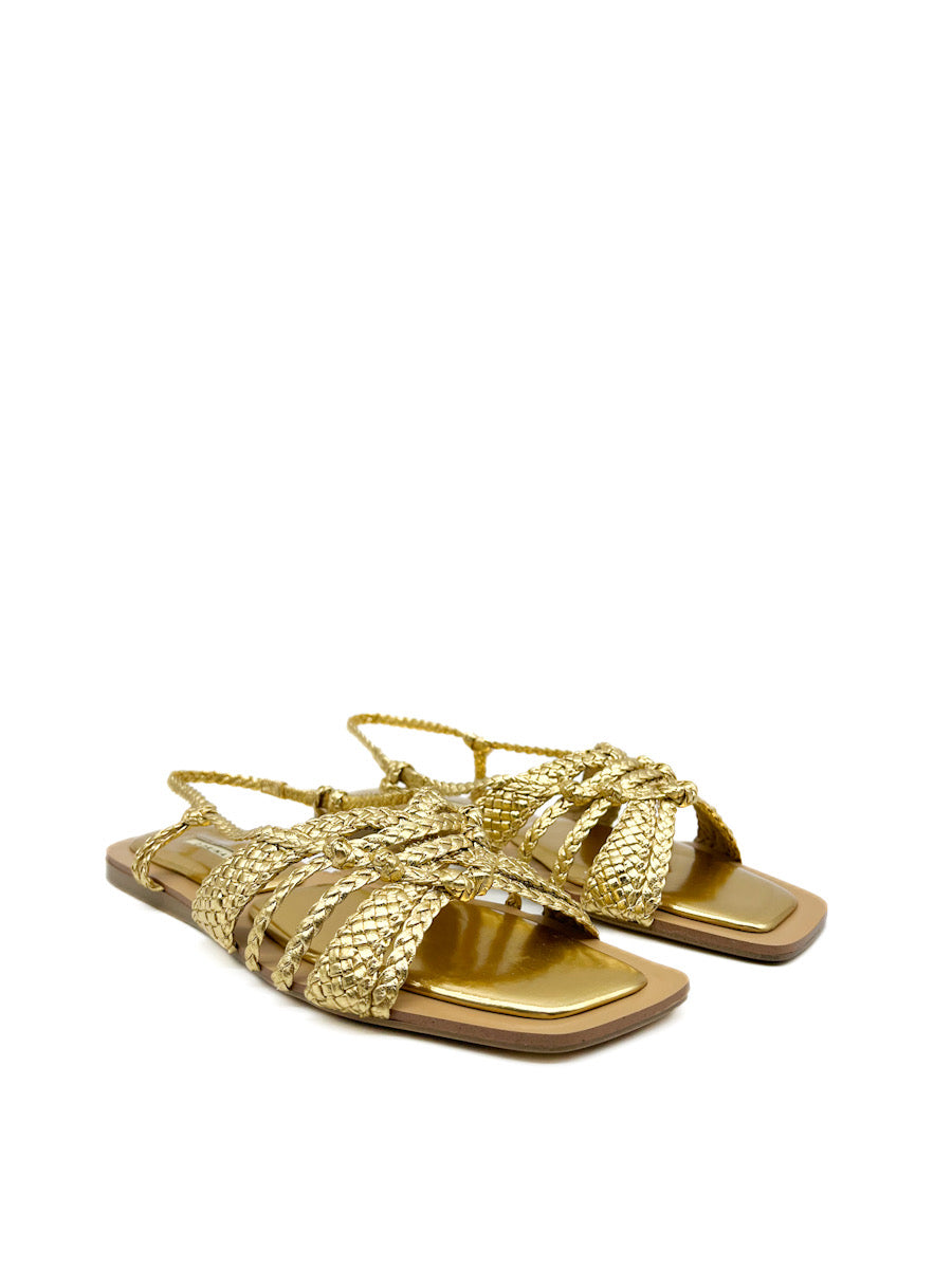 Sandalias Planas  Trenzada Corina M4435