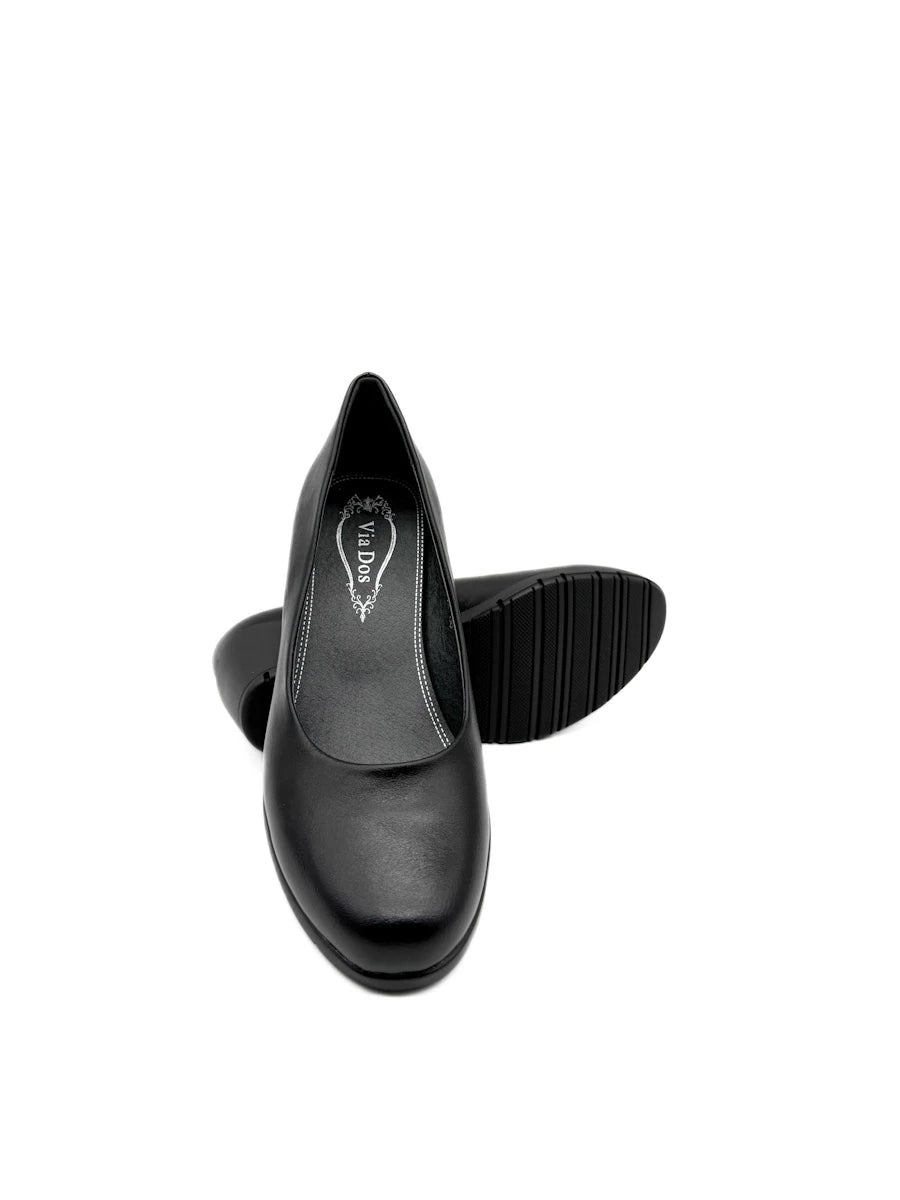Zapatos de Salón con Tacón Ancho y Plataforma Cómodos