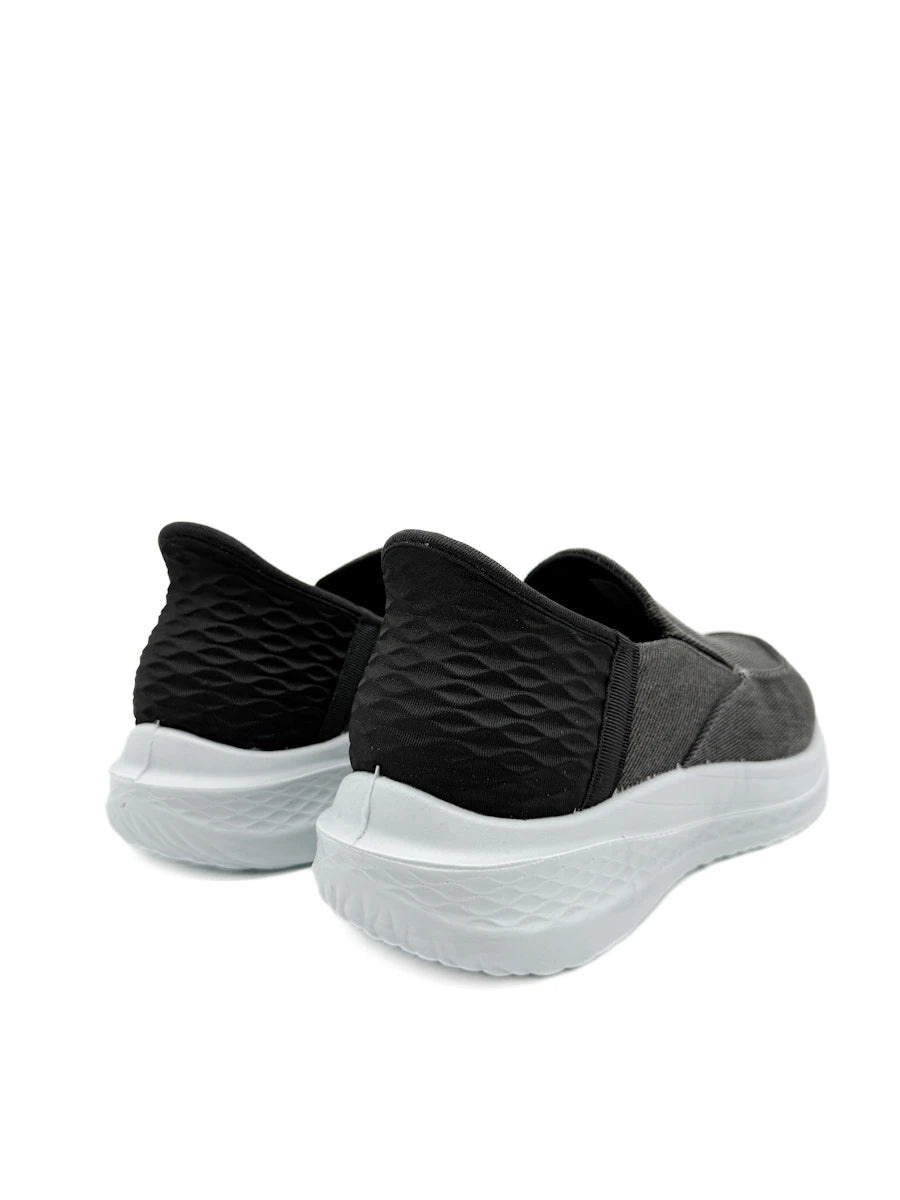 Mocasines Deportivos de Lona para Hombre Calzado Confort Slip-On