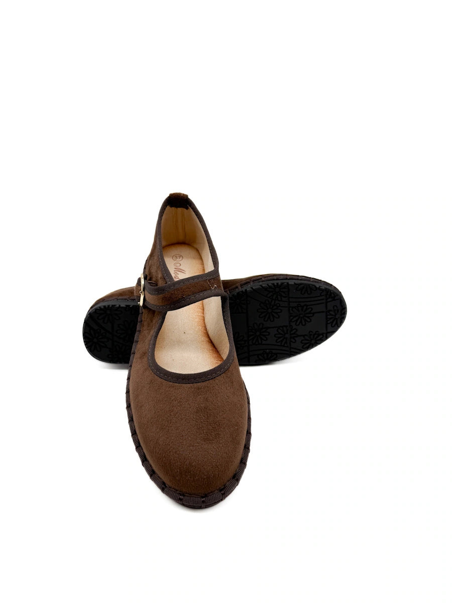 Merceditas de Terciopelo Bicolor