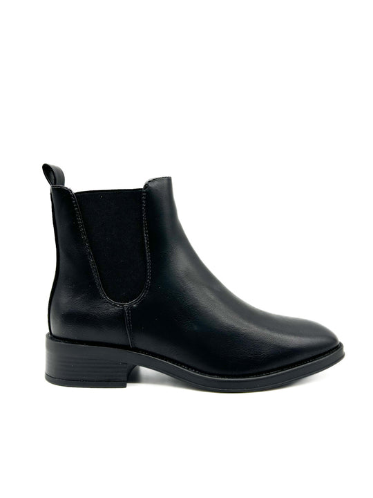 Botín Chelsea de Mujer VRA-1101 Negro