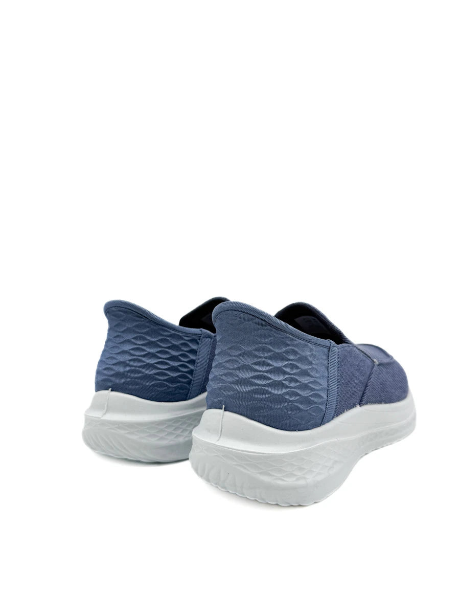 Mocasines Deportivos de Lona para Hombre Calzado Confort Slip-On