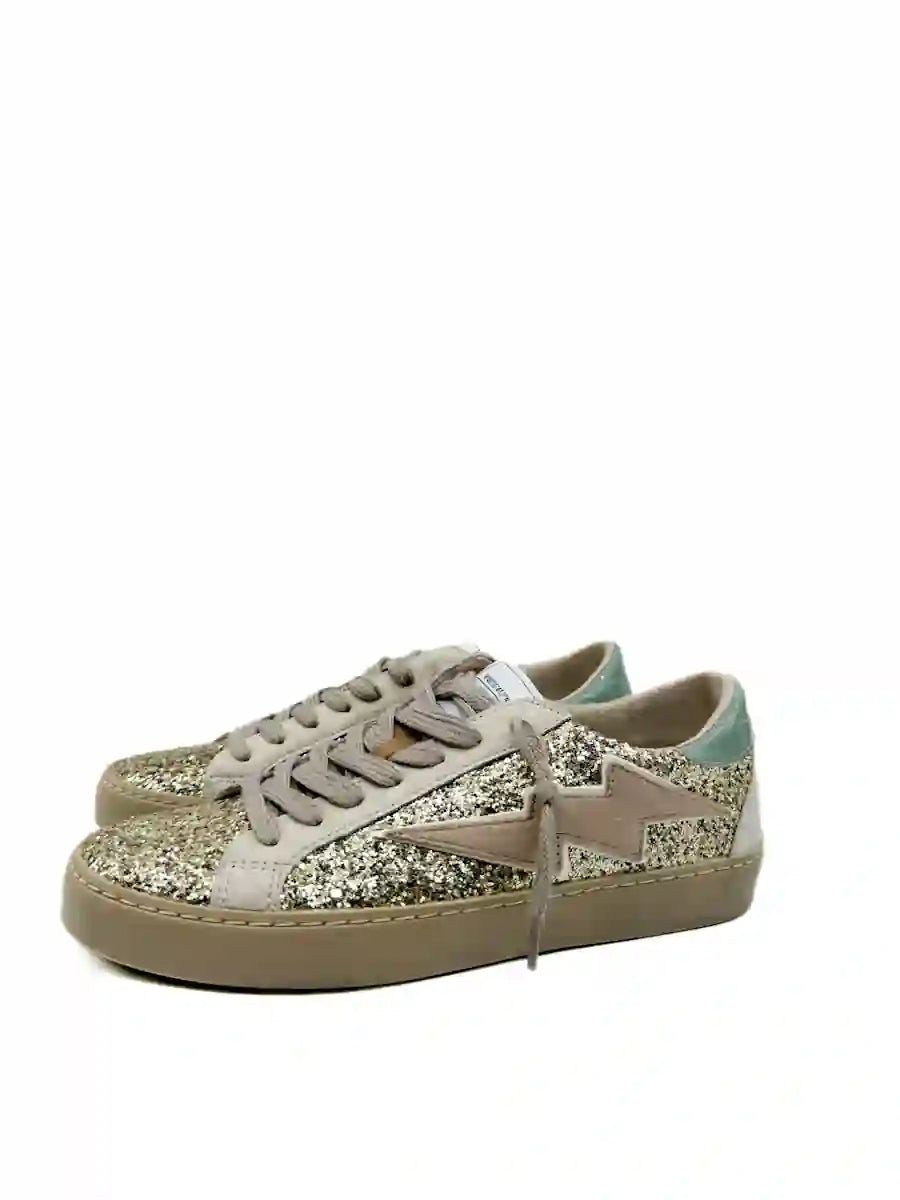 Zapatillas Rayo Purpurina Corina