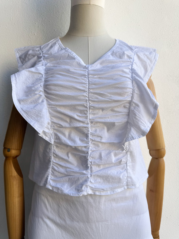 Conjunto Romántico-Blusa y Falda por Separado