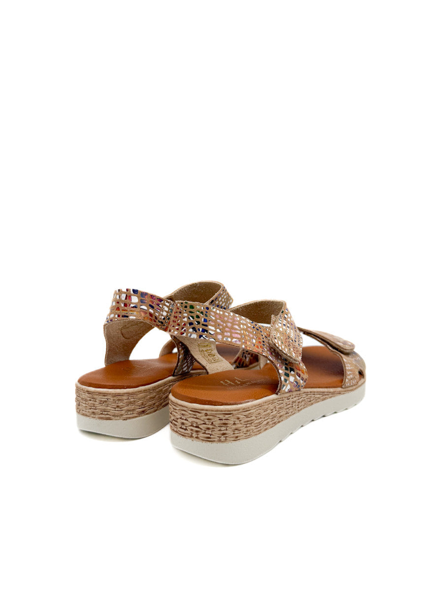 Sandalias Planas Bohemias con velcro