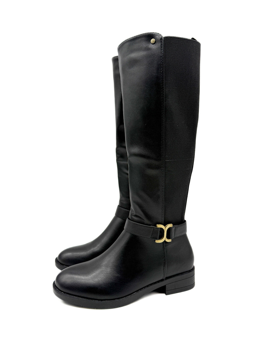 Botas Altas con Elástico Estilo Clásico