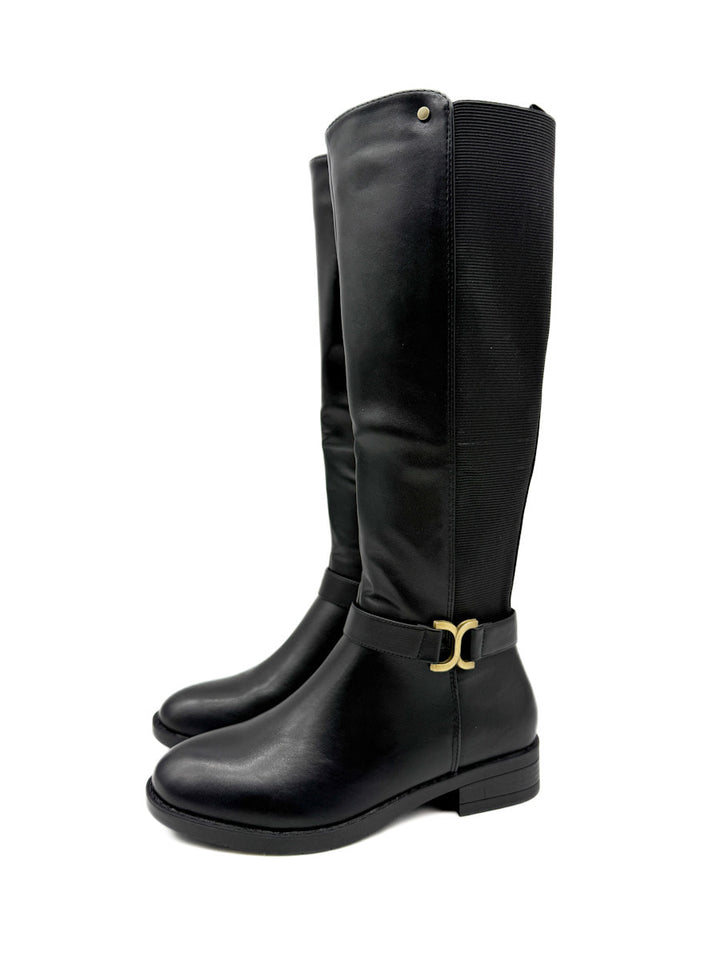 Botas Altas con Elástico Estilo Clásico