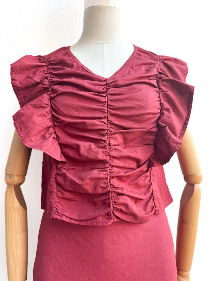 Conjunto Romántico-Blusa y Falda por Separado