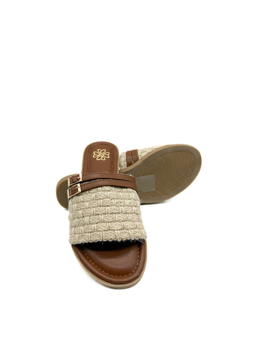 Sandalias de Esparto con Hebillas para el Verano