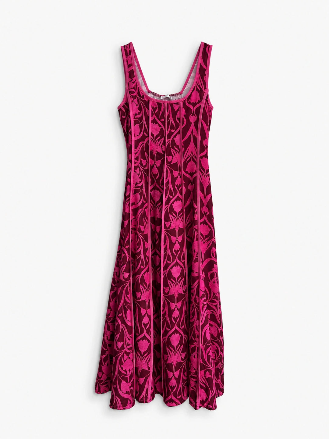 Vestido Largo Estampado Floral para Mujer