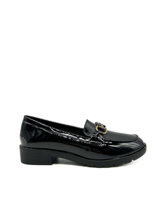 Mocasín Charol Mujer Referencia 5308 Negro
