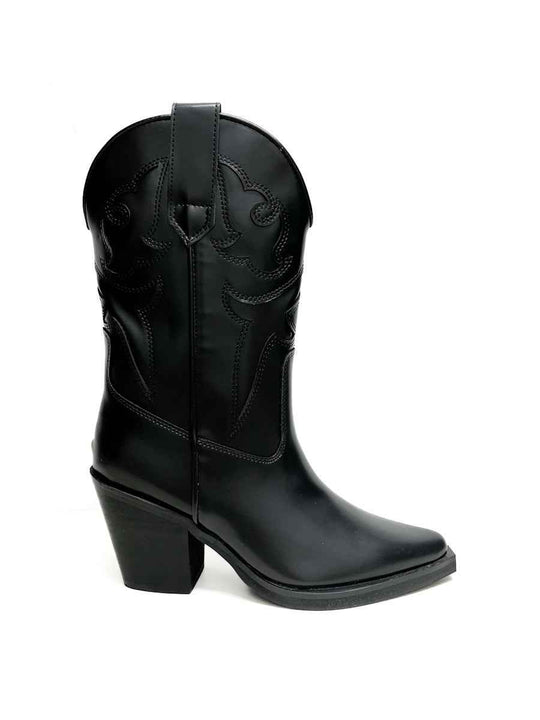 Botín Cowboy Mujer, Corina M3790 Negro
