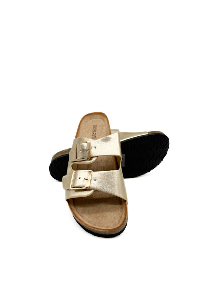 Sandalias Planas con Planta Bio