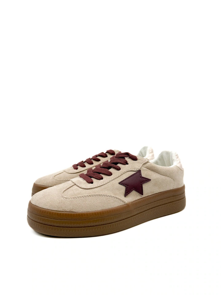 Zapatillas de Plataforma con Estrella