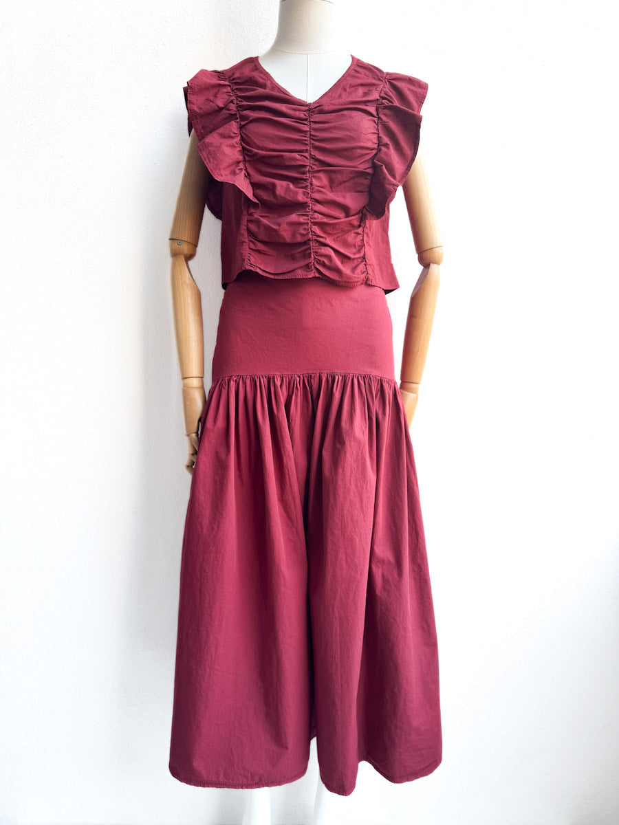 Conjunto Romántico-Blusa y Falda por Separado