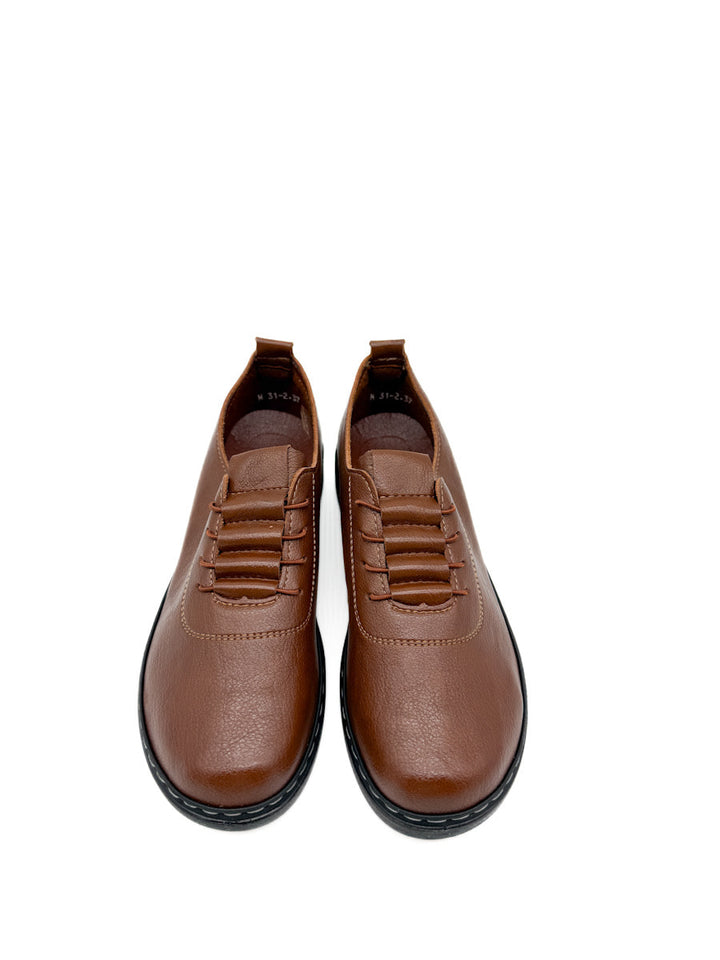 Zapatos Cómodos y Ligeros con Elástico y Suela Negra