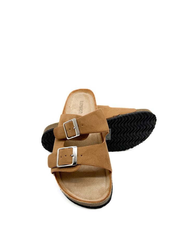 Sandalias Planas con Planta Bio