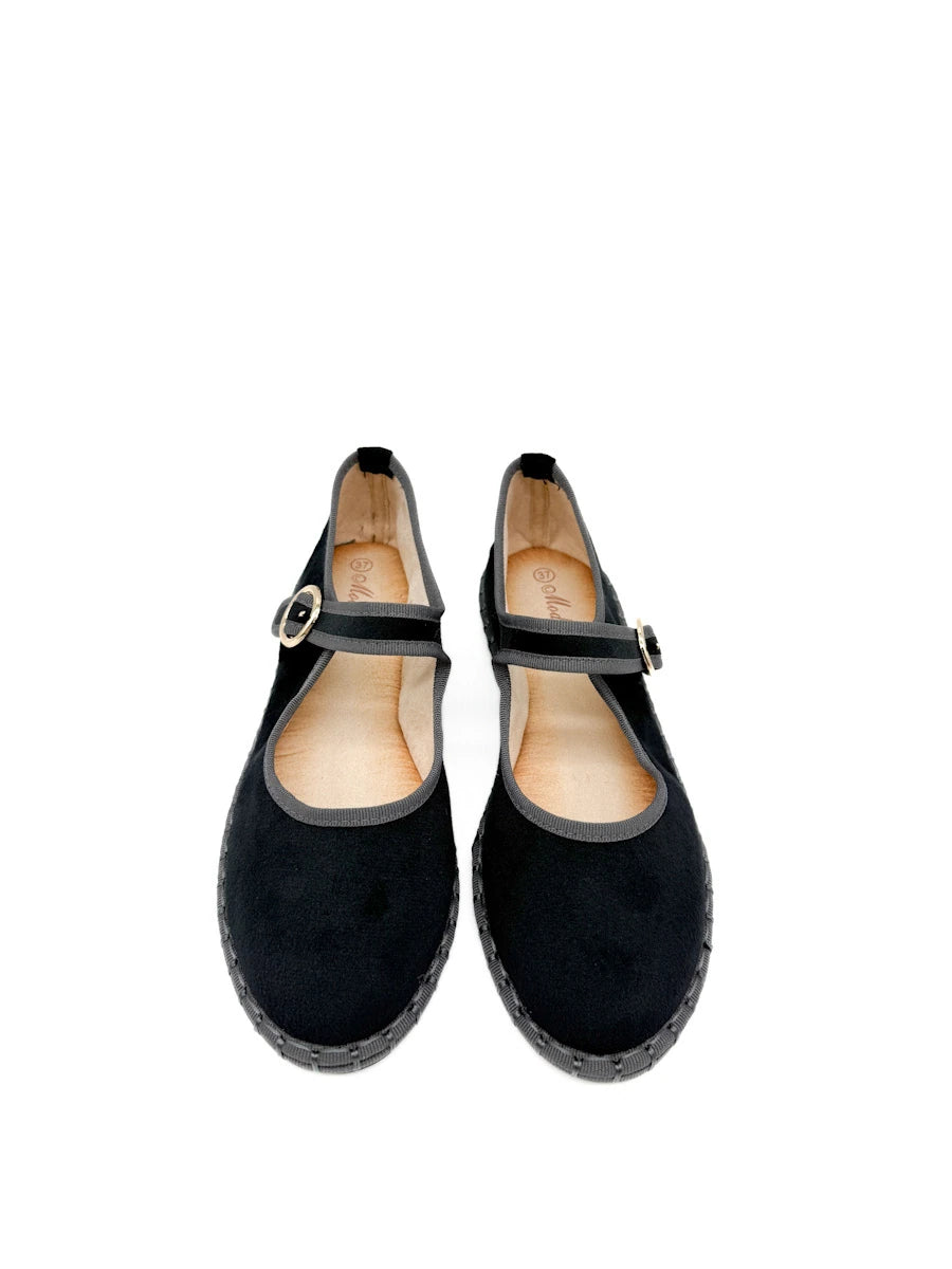 Merceditas de Terciopelo Bicolor