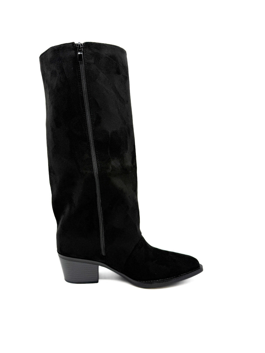 Botas Altas detalles Remaches Metálicos