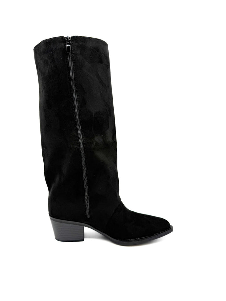 Botas Altas detalles Remaches Metálicos