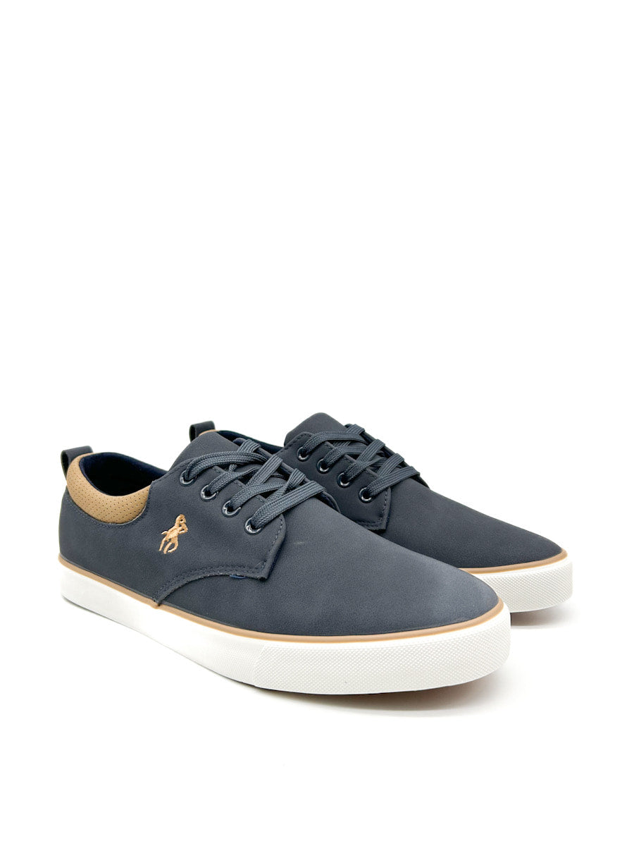 Zapatilla Baja Piel De Sintética Para Hombre