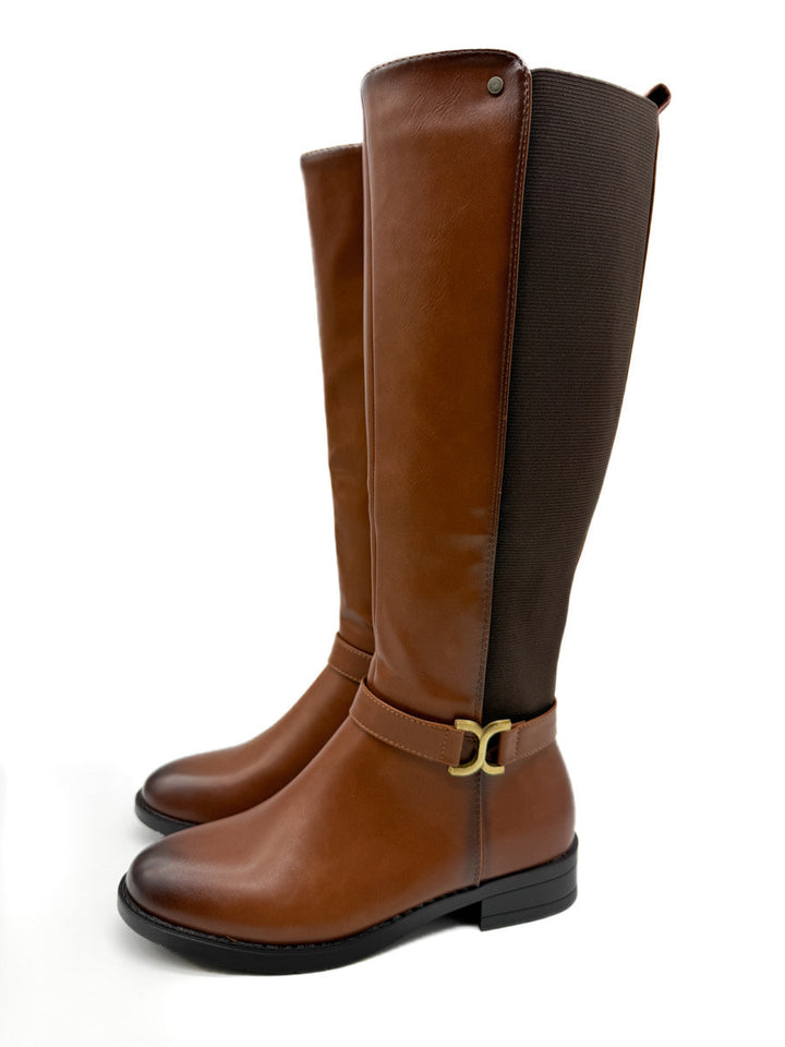 Botas Altas con Elástico Estilo Clásico