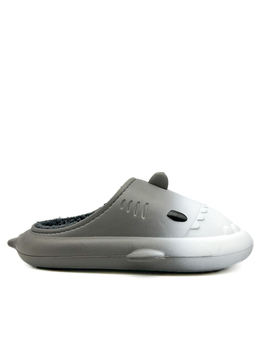 Zapatilla Tiburón Hombre MD10050-1 Gris blanco