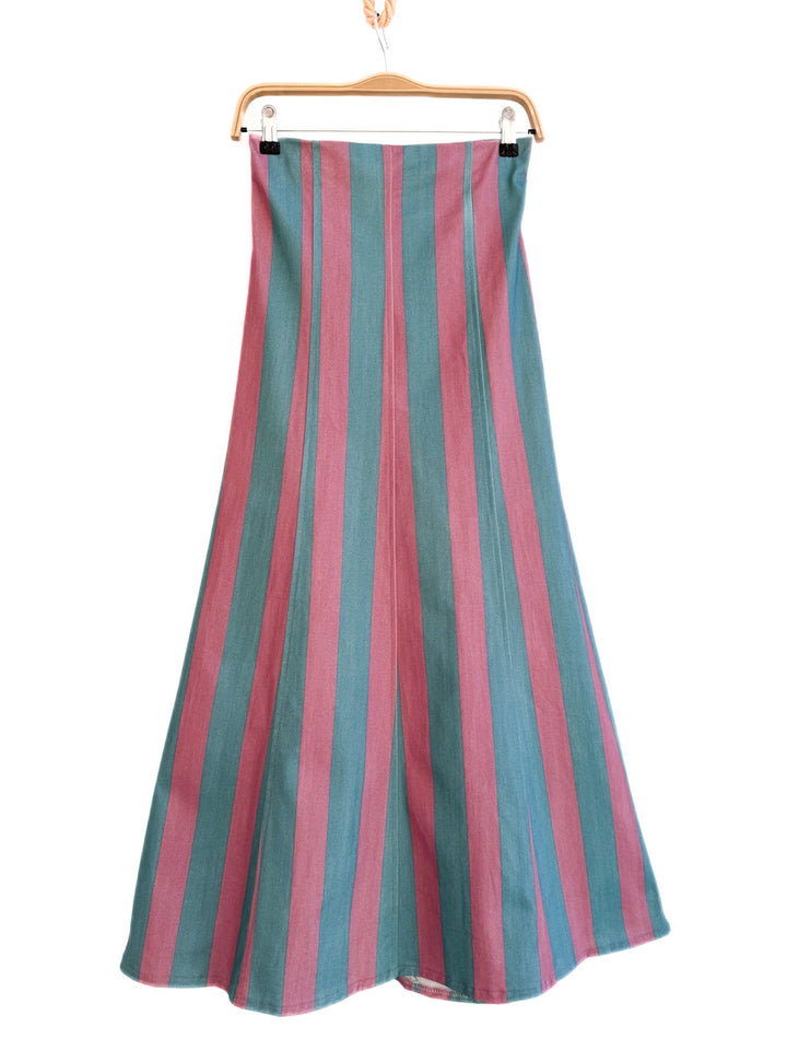 Conjunto de Blusa y Falda a Rayas – Venta por Separado