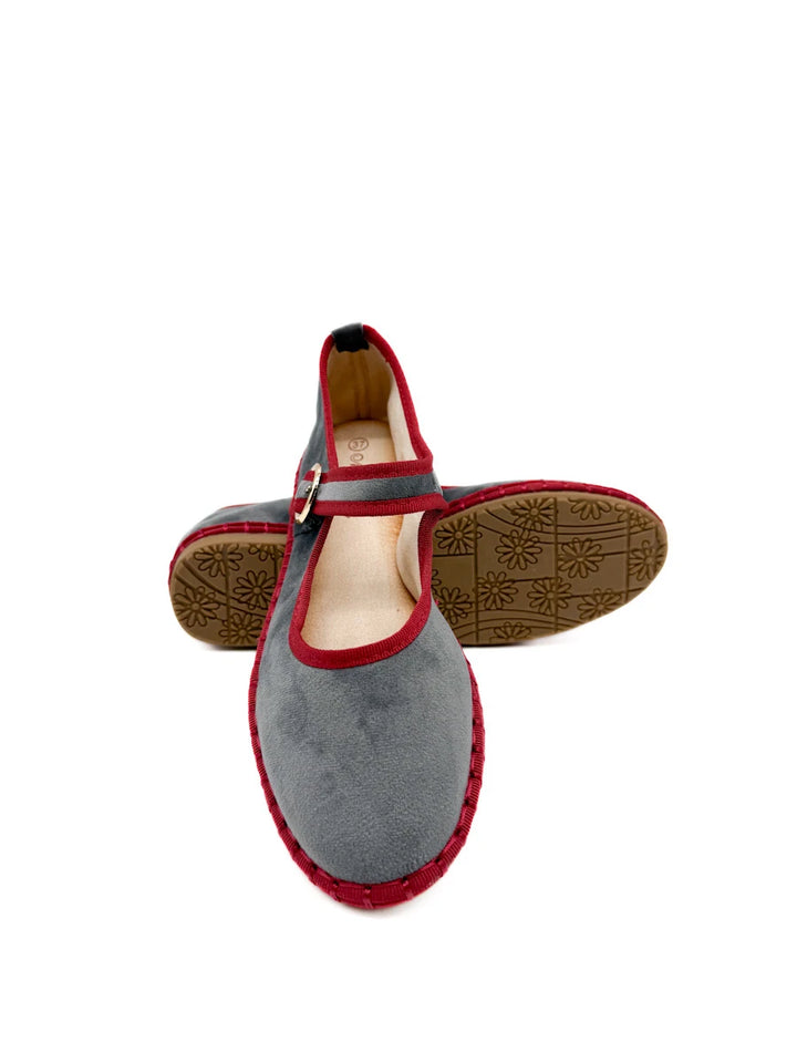 Merceditas de Terciopelo Bicolor