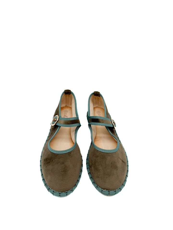 Merceditas de Terciopelo Bicolor