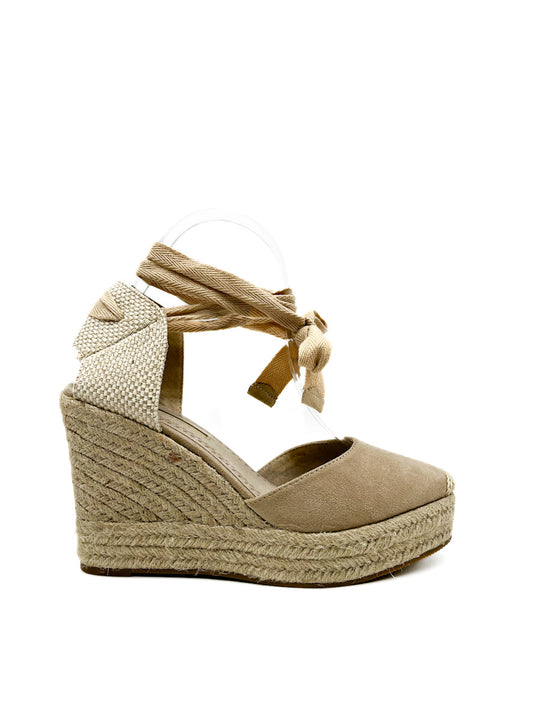 Alpargatas Cuña Corina M4298 Beige
