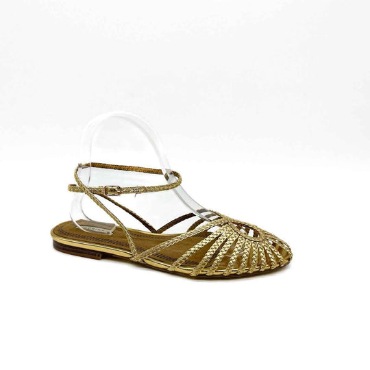 Sandalias Cangrejeras de Mujer, Corina Oro