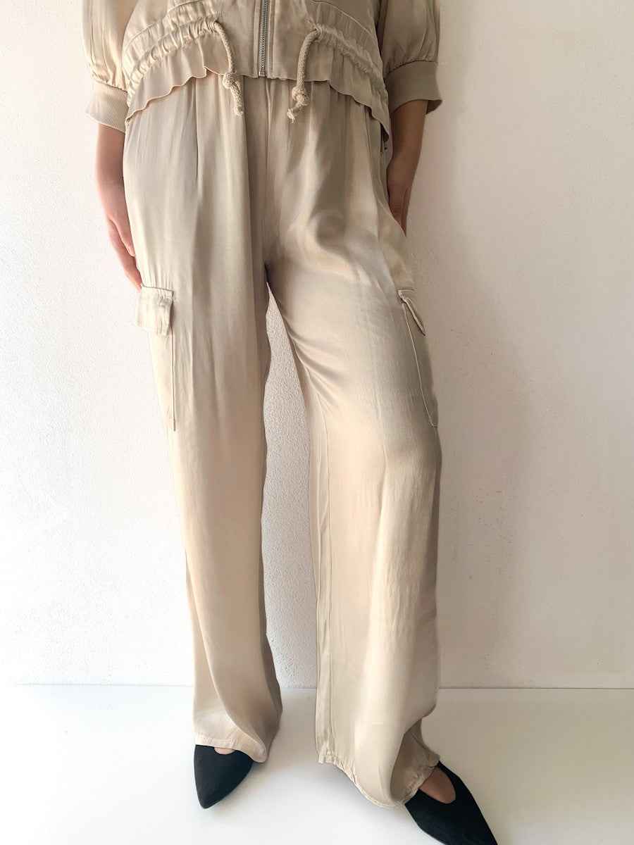 Pantalón 60171 Satinada Kaki