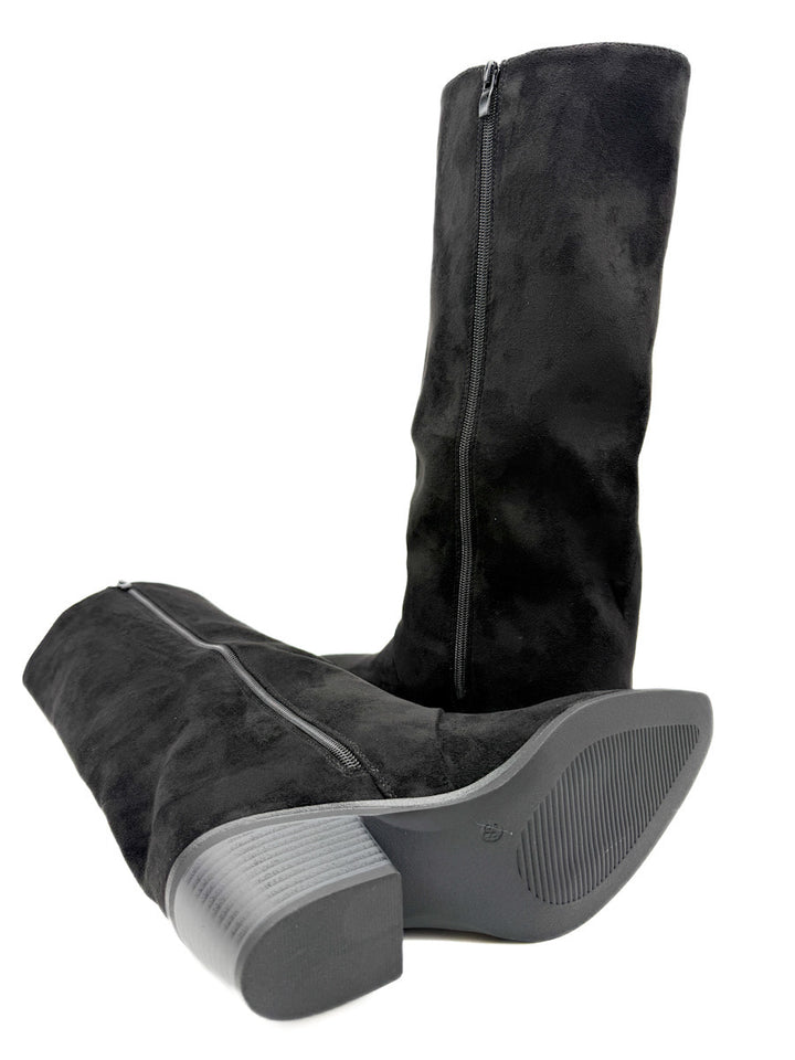 Botas Altas detalles Remaches Metálicos