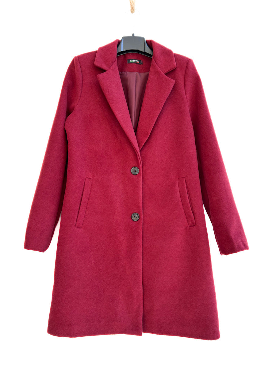 ABRIGO DE PAÑO 21340 Burdeos