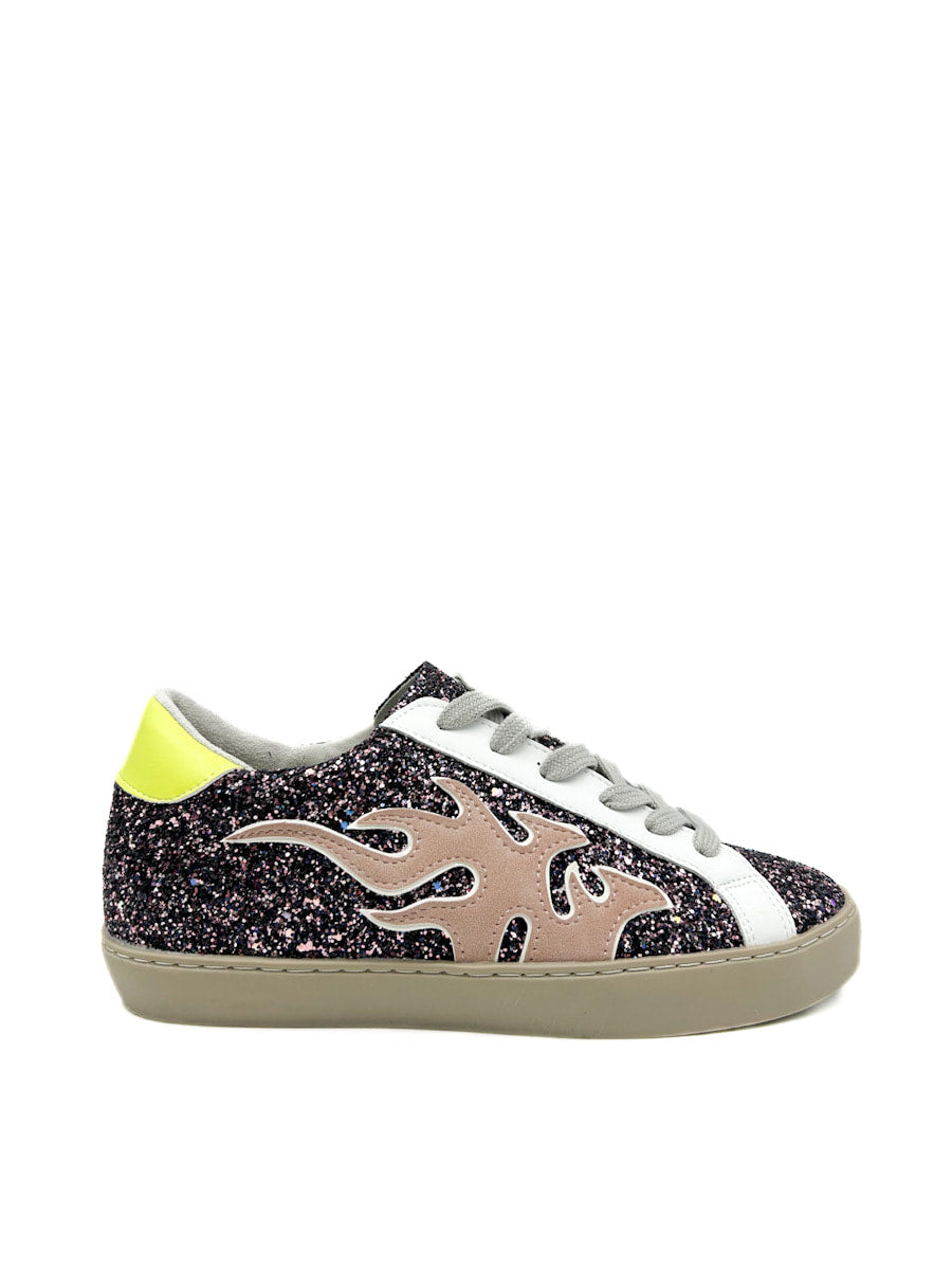 Zapatillas Purpurina Para Mujer Referencia H9065