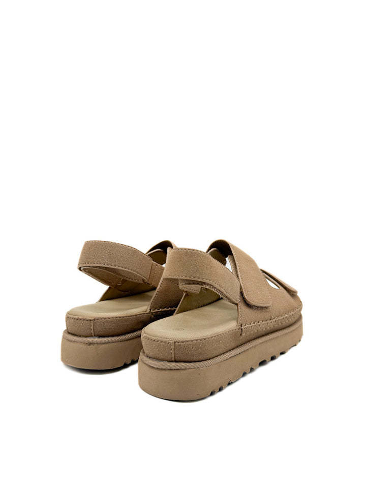 Sandalias Suela Gruesa Cierre de Velcro