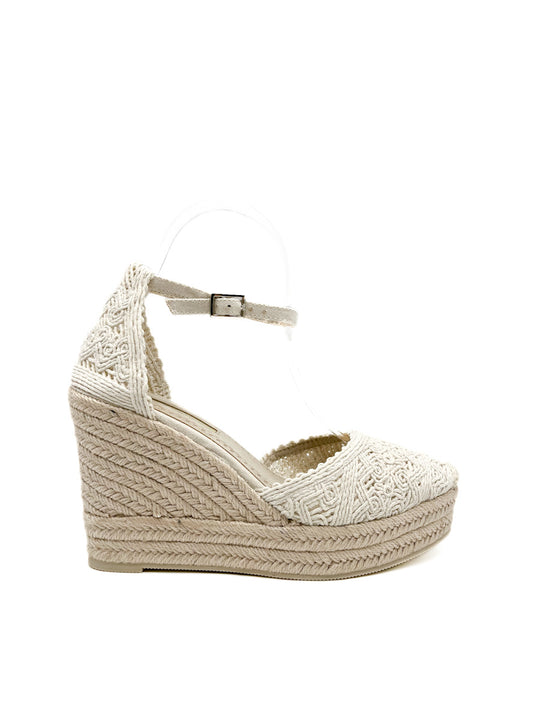 Cuña Plataforma Yute Corina M4295 Beige