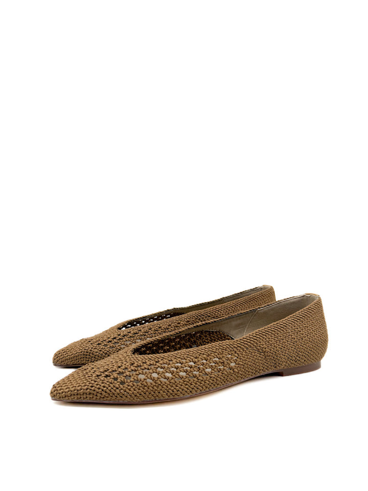 Bailarinas Planas Crochet Corina M5191